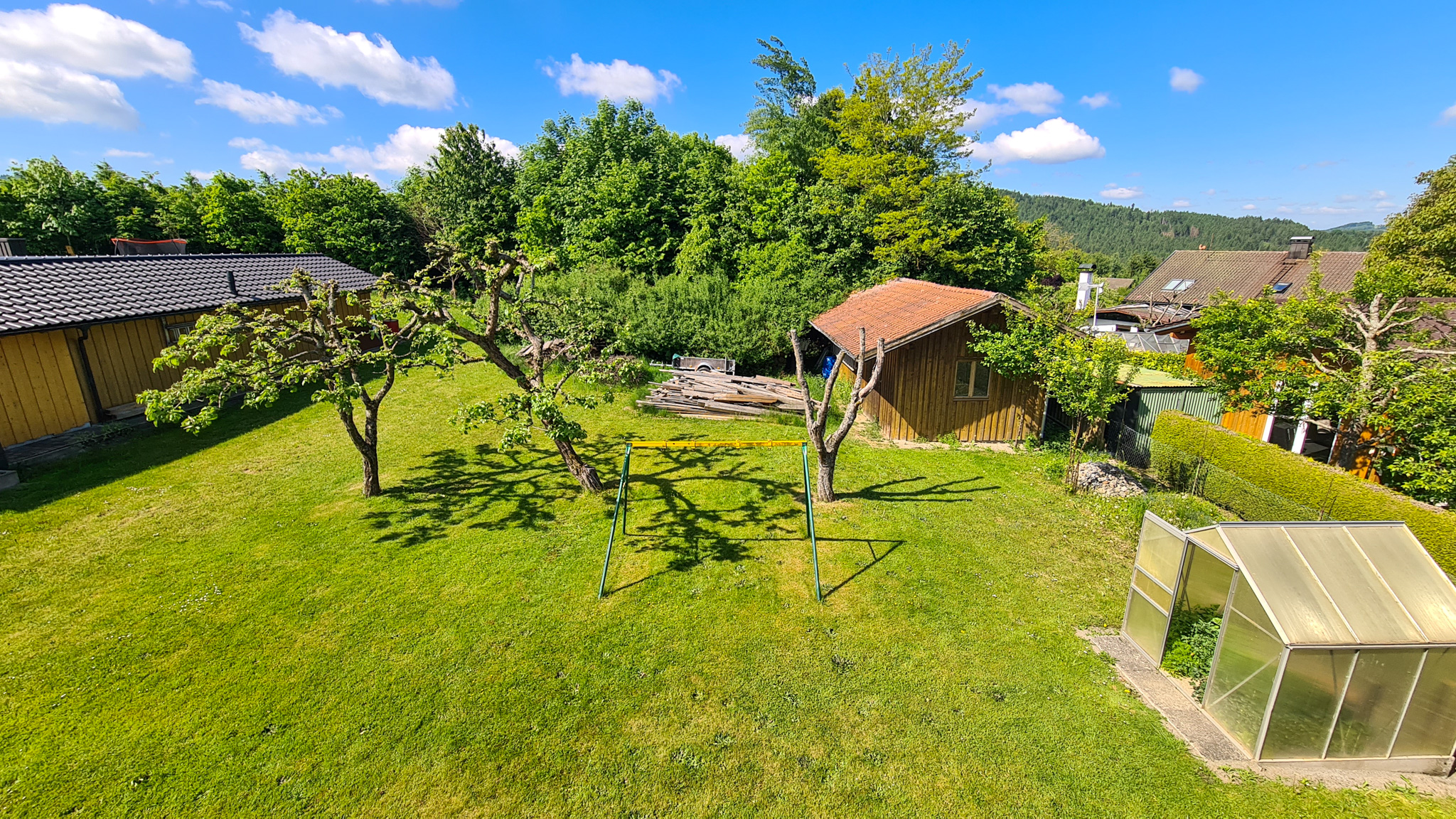 Garten mit Blick